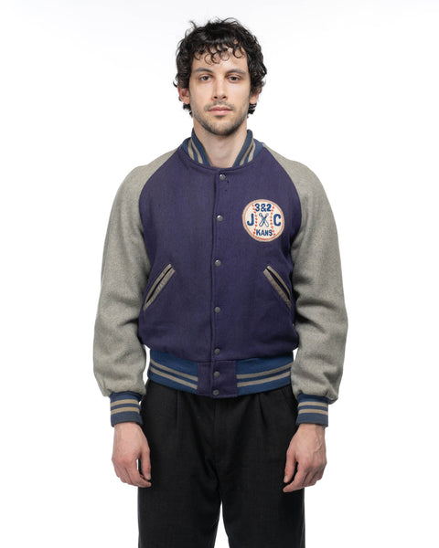 40's Baseball Varsity Jacket - Medium