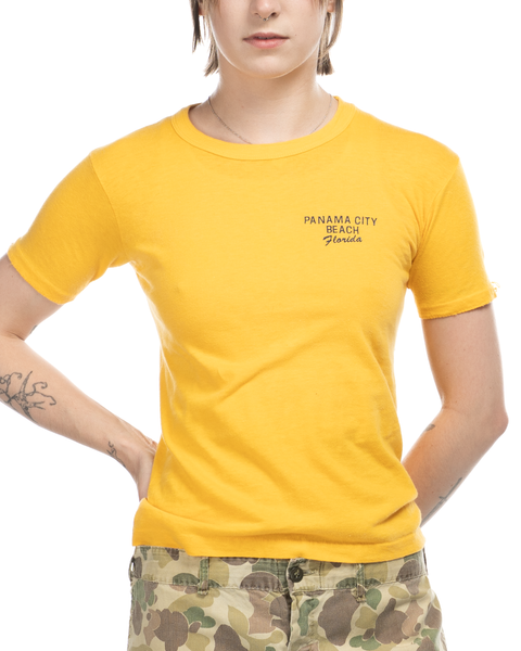 1970s Flock Print Tee