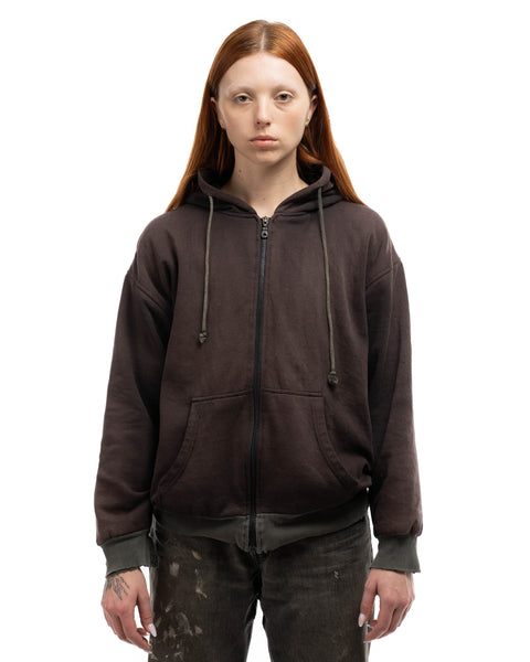 90’s Sunfaded Thermal Lined Hoodie - Large