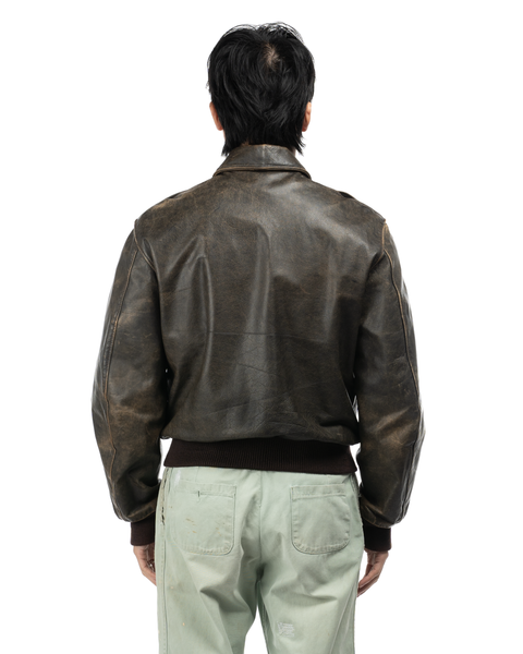 1980s Banana Republic Leather Bomber