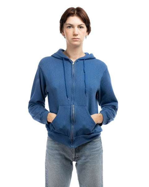 70's Thermal Lined Zip Hoodie - Small