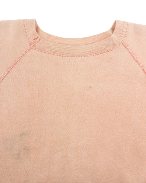 60's Peach Crewneck Sweatshirt - Large