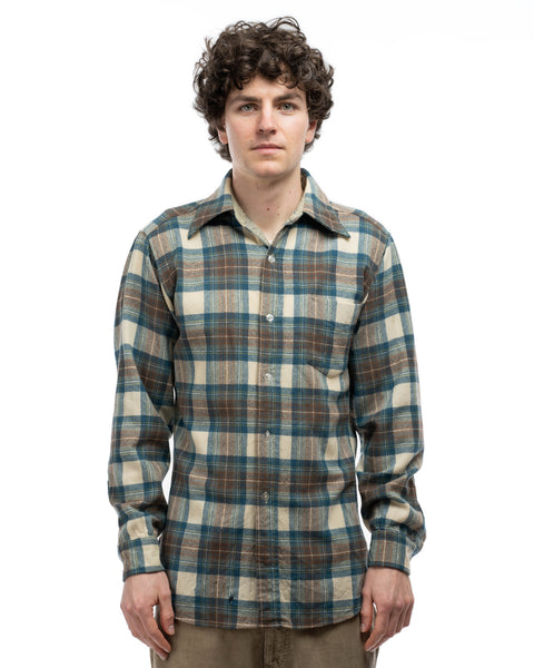 70's Pendleton Wool Flannel - Small