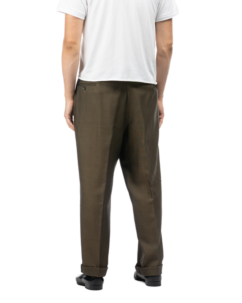 1960s Flat Front Trousers