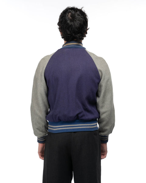 40's Baseball Varsity Jacket - Medium
