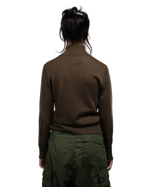 70's Mil-Spec Henley Sweater - Medium