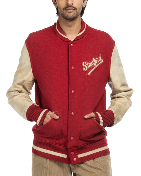 1960s Stanford H.L. Whiting Varsity Jacket