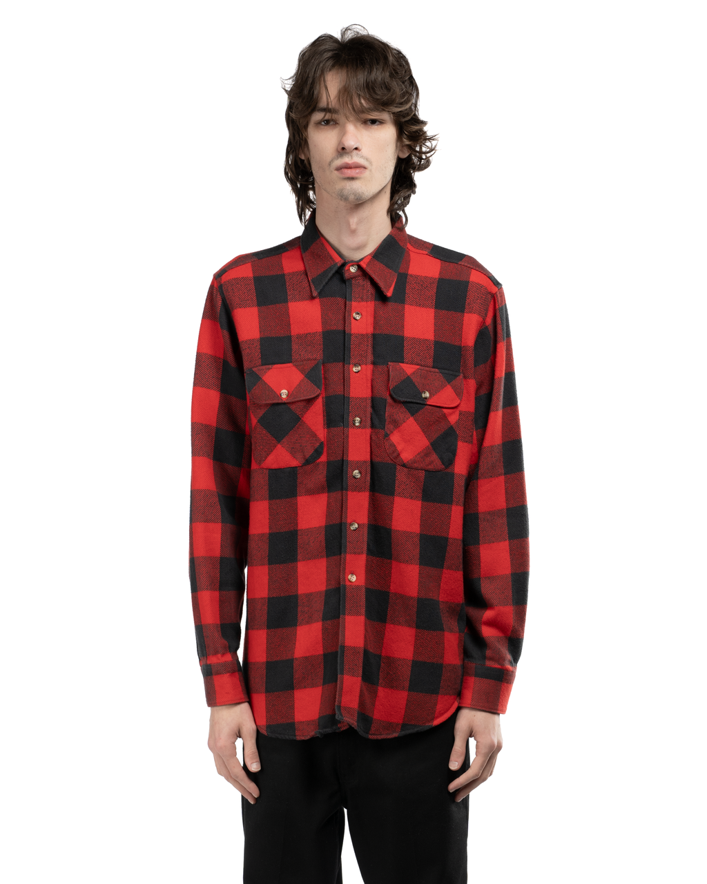 1980s Heavy Cotton Flannel – Kissing Booth