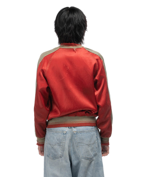 50's Satin Bomber Jacket - Medium