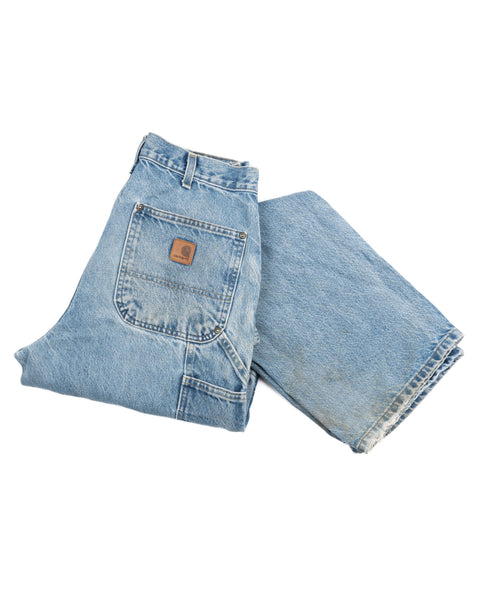 90's Carhartt Denim Double Knees - 31" x 33"