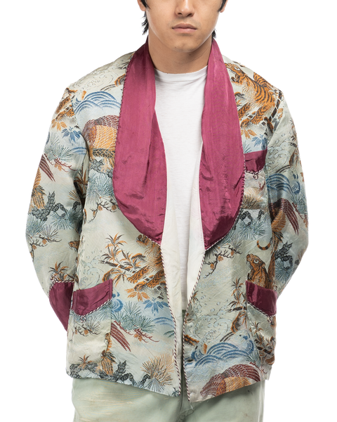 1950s Souvenir Smoking Jacket