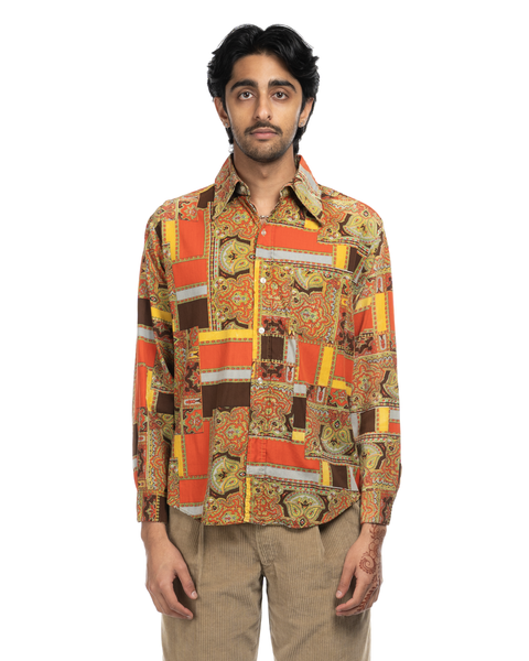 1960s Penney's Towncraft Paisley Shirt