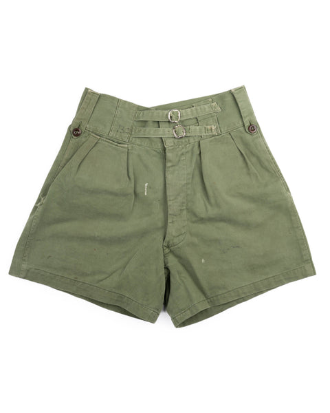 50's Australian Military Pleated Shorts - 29" x 5"