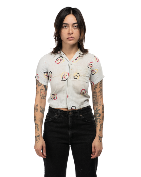 1940s QT Loop Collar Shirt