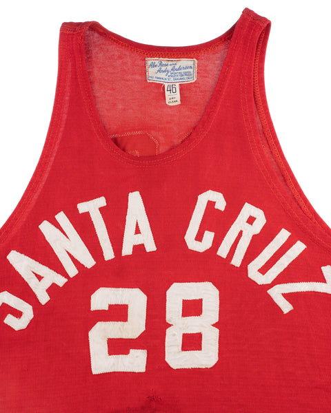 40's Santa Cruz Basketball Jersey - Large