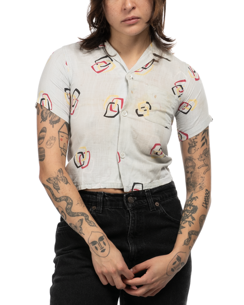 1940s QT Loop Collar Shirt