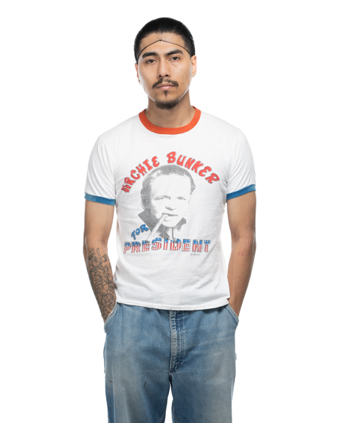1970s Archie Bunker Not My President Tee