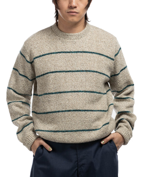 80's Striped Sweater - XL