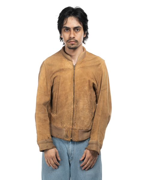 1950s Deerskin Bomber Jacket