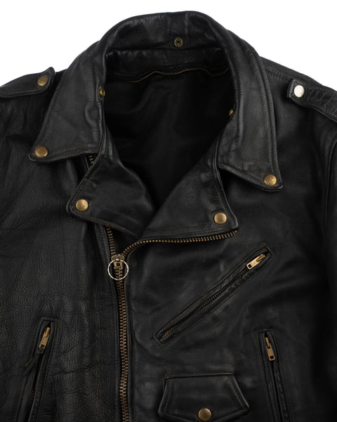 60's Horsehide Moto Jacket - Large