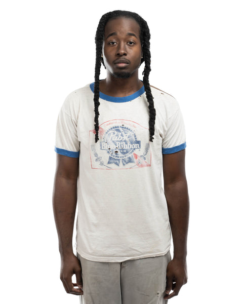 90’s Thrashed PBR Tee - Medium