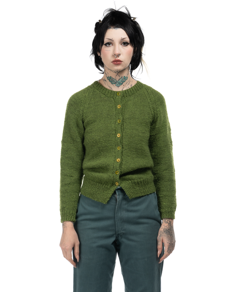 1960s Knit Cardigan Sweater