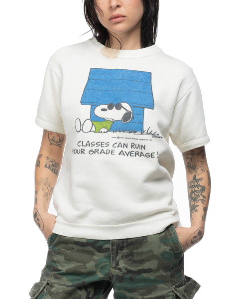 60's Peanuts Snoopy Sweatshirt - Small
