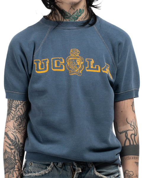 50's UCLA Short Sleeve Sweatshirt - Medium