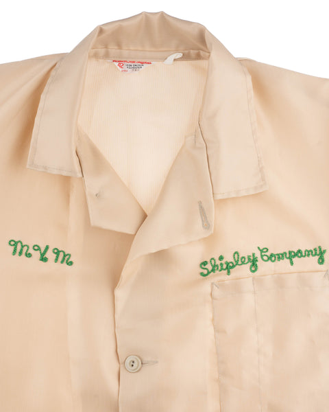60's Chain-stitched Work Coat - Large