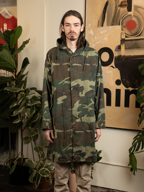 1990s Camo Fish Tail Parka