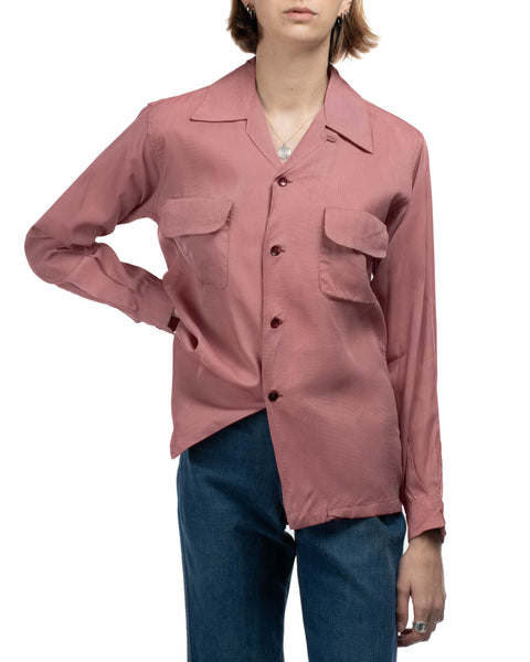 50's Loop Collar Shirt - Medium