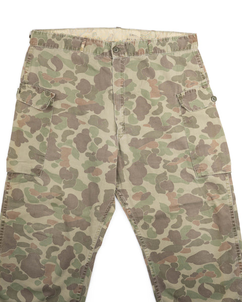 50's US Military Camo Cargo Pants - 36" x 29"
