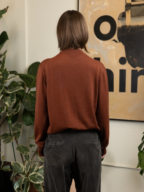 1960s Burnt Umber Sweater