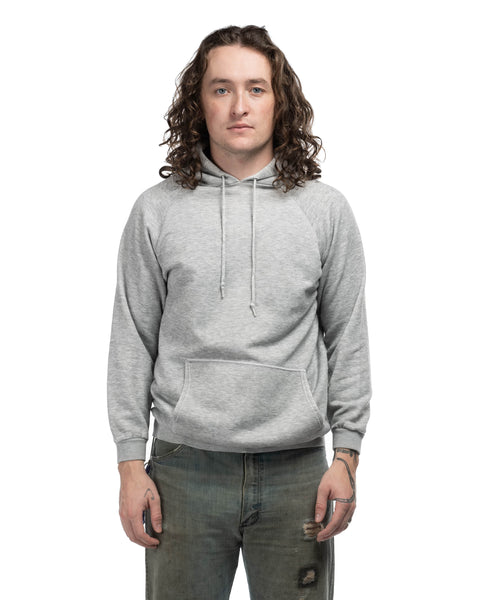 70's Heather Hooded Sweatshirt - Large