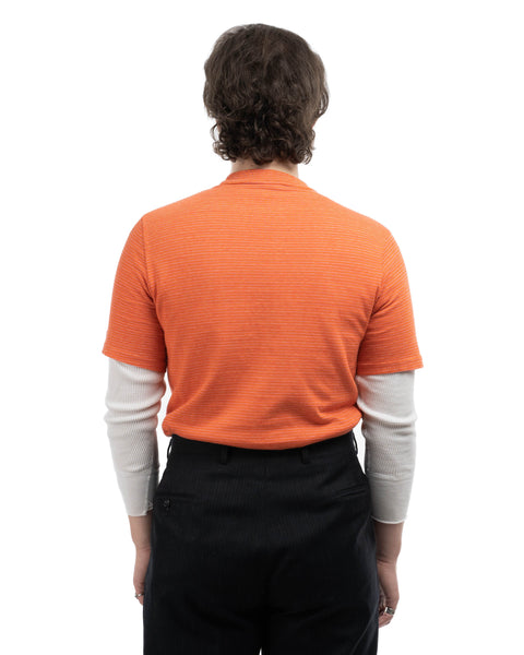 70's Striped Pocket Tee - Medium