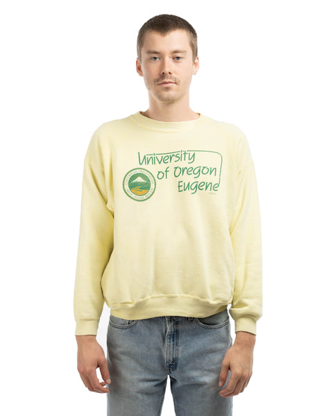 80's U of O Pocket Crewneck - Large