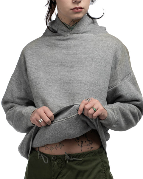 60's Double Face Hooded Sweatshirt - Medium
