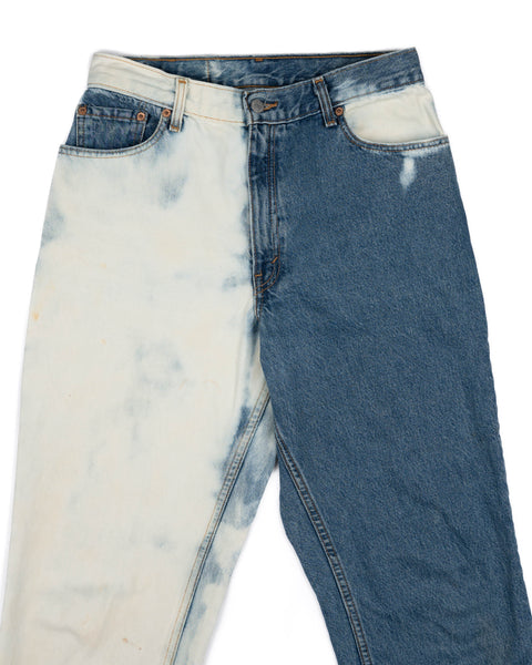 90’s Bleached Levi’s 550 Denim - 30” x 28.5”