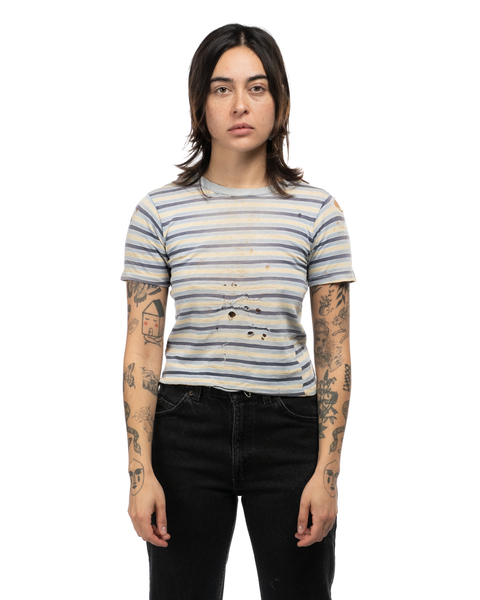 1940s Striped QT Tee