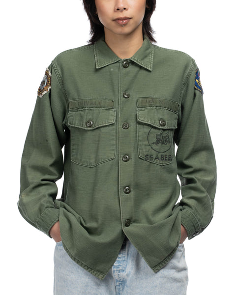 60's Seabees Utility Shirt - Small