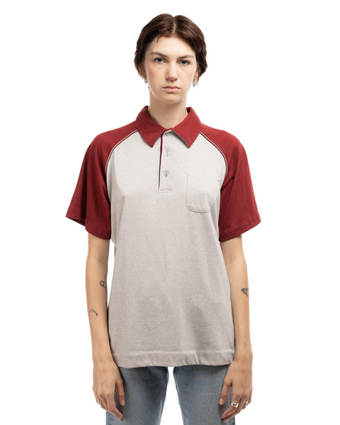 60's King Louie Raglan Polo - Medium