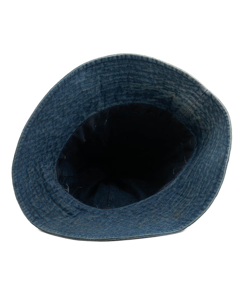 60's Faded Indigo Bucket Hat - OS