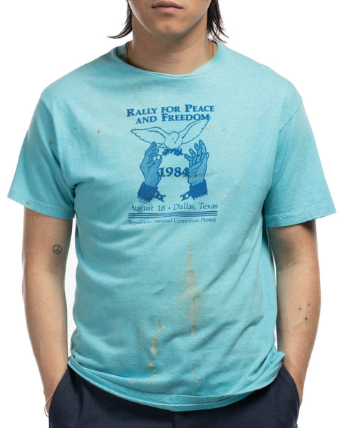 80's Peace Rally Tee - Medium