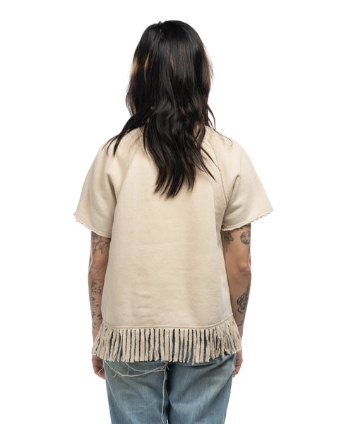 60's Fringed Sweatshirt - Small