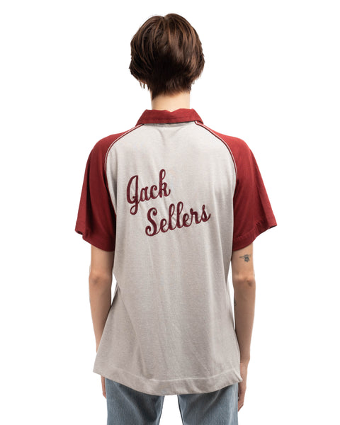 60's King Louie Raglan Polo - Medium