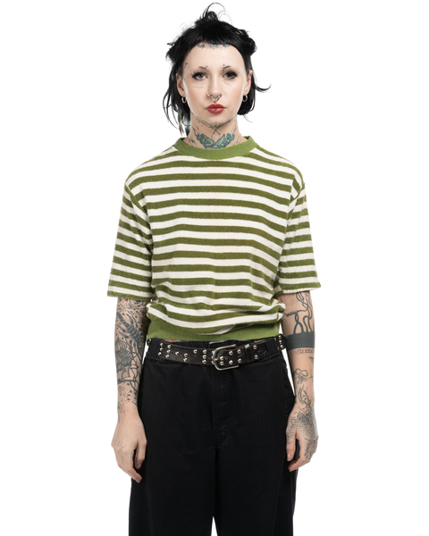 1960s Terry Short Sleeve Sweatshirt