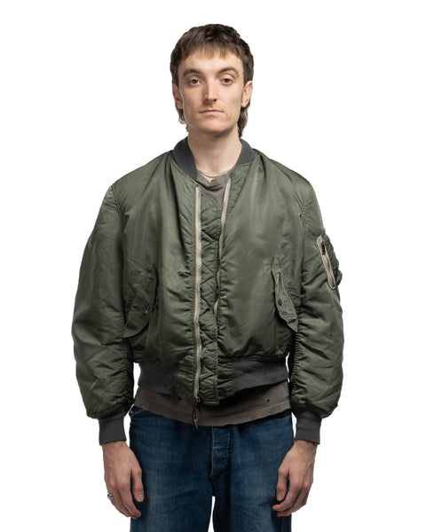 80's Alpha Industries MA-1 Flight Jacket - Large