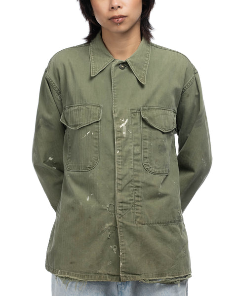 50's P53 HBT Utility Shirt - Small