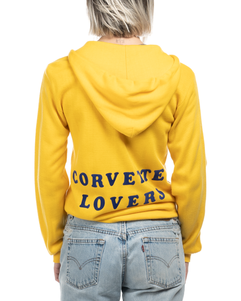 1980s Corvette Lovers Zip Hoodie