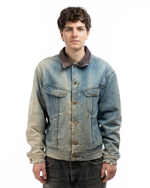 70's Thrashed Lee Storm Rider Jacket - Large